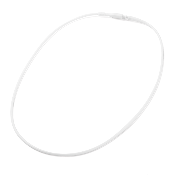 Photo Necklace SMC SCHALI®, white, closed, 1 PCs