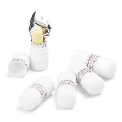 Photo Male rectal suppositories SCHALI®-ME in lubricating suppositories