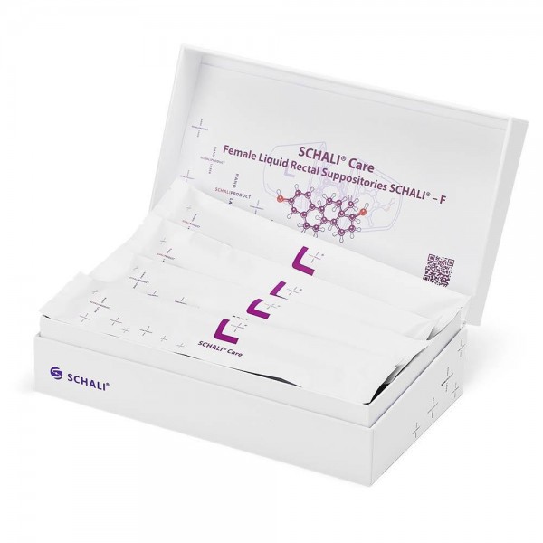 Photo Female liquid rectal suppositories SCHALI®-FL, 16 PCs, opened Show box