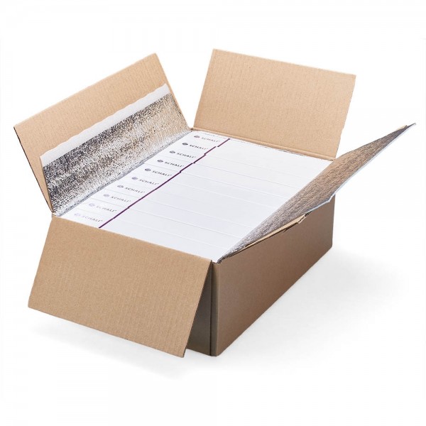 Photo Female vaginal suppositories SCHALI®-FS, 200 PCs, opened cardboard box "T" #10